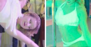 Noiva arrasa com número de pole dance na sua festa de casamento