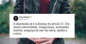 Sete coisas que as pessoas precisam saber sobre depressão