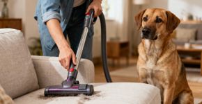 Sua sala tá com cheiro de cachorro? Essa dica resolve o problema em minutos