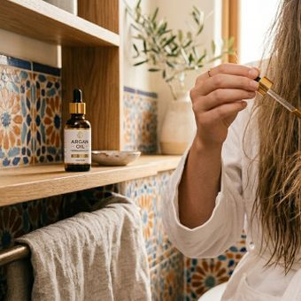 Featured mobile: No Marrocos eles usam óleo de argan no cabelo por um motivo, e é assim que aplicam do jeito certo