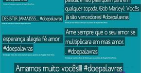Projeto reúne mensagens de apoio a pacientes com câncer