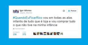 O que você faria se ficasse rico? Estas pessoas já têm planos