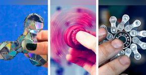 5 formas de fazer um fidget spinner em casa