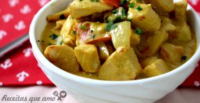 Aprenda a fazer receita rápida de frango ao curry