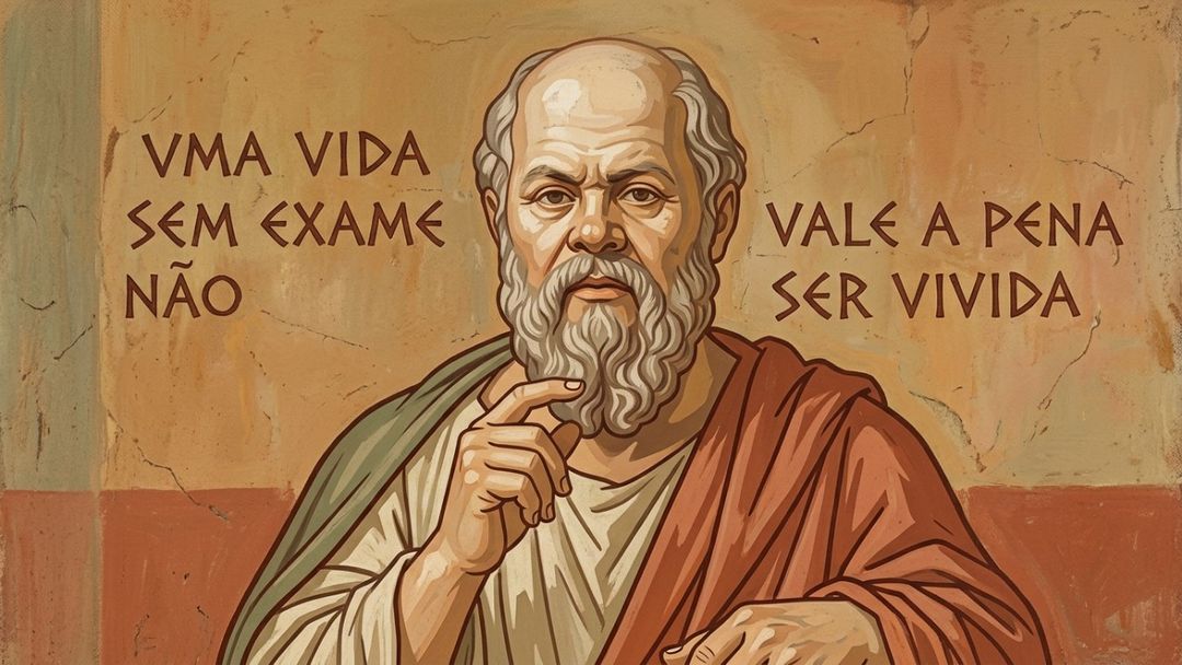 A verdadeira sabedoria nasce da coragem de examinar crenças e atitudes.