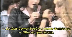 Música “Eu quis comer você” tocou em programa infantil