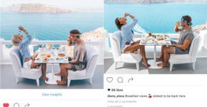 Celebridade no Instagram descobre que fã imita todas suas fotos