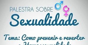 Palestra sobre sexualidade gera revolta nas redes sociais