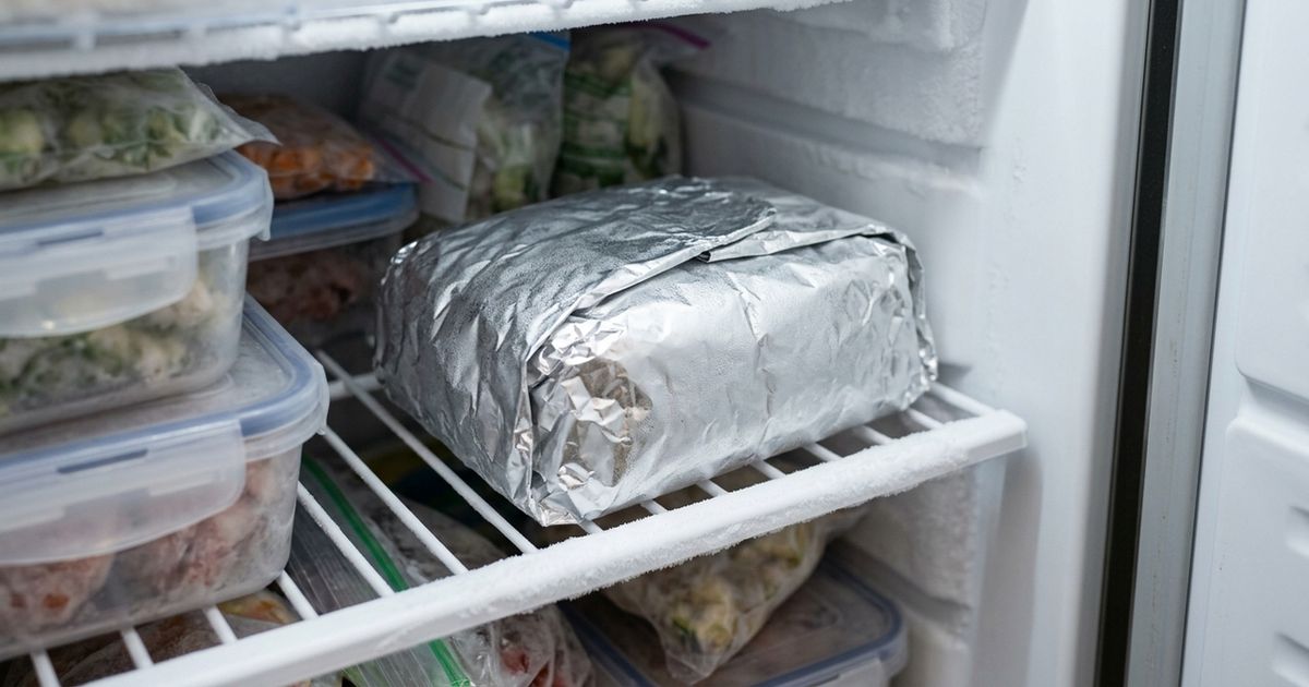Colocar papel-alumínio no freezer: o que significa e para que serve