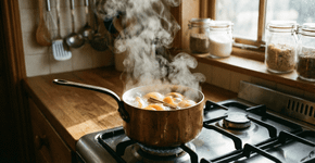 Eu substituí o aromatizante de spray por cascas de laranja com canela e o resultado no cheiro da casa surpreendeu todos os convidados
