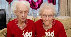 Gêmeas comemoram seus 100º aniversários e revelam segredo