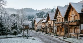 A cidade brasileira que lembra a Europa: por lá, a neve aparece quase todos os anos