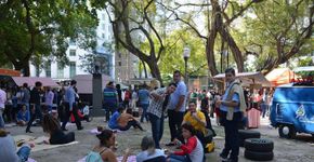 Passeio Público ganha ocupação cultural e gastronômica