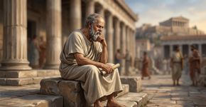 Sócrates, filósofo grego: “Uma vida melhor começa quando aprendemos a examinar nossas escolhas antes de simplesmente seguir nossos impulsos.”