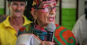 Dona Maria Esther, expoente maior do samba rural paulista
