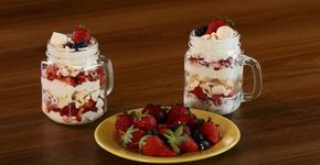 Merengue de morango
