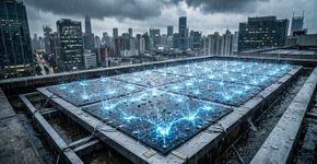 Sem sol, sem vento: cientistas chineses conseguiram converter o impacto da chuva em eletricidade, e um pequeno painel já alimentou 50 luzes ao mesmo tempo