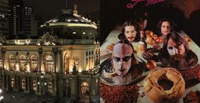 Foto: (Reprodução / site oficial Theatro Municipal de São Paulo / Capa do álbum \'Secos & Molhados\' (1973))