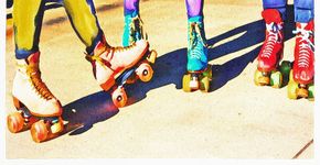 Patins liberados no estacionamento do Atrium Shopping