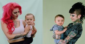 Fotógrafa retrata ‘mães modernas’ para quebrar estereótipos