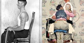 Conheça as pinturas fotográficas de Norman Rockwell