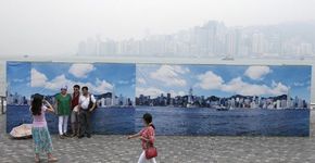 Imagens chocantes da poluição na China