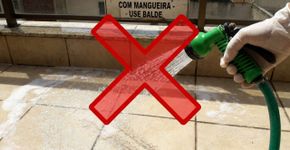 Demorei muito para entender por que na Suiça a varanda não deve ser lavada com mangueira