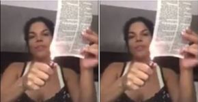Day McCarthy queima Bíblia e ofende religiosos em vídeo