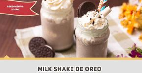 Dica para o calor: milkshake de Oreo