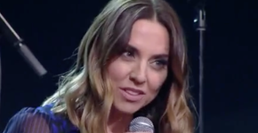 Ex-Spice Girl foge de pergunta sobre sexo no Altas Horas