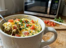 Featured side: A receita de omelete de 1 minuto que eu faço todos os dias no micro-ondas