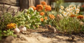 Os ratos nem entrarão no seu quintal se você plantar essas 7 plantas
