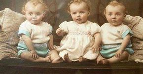 Irmãos recriam fotos de sua infância