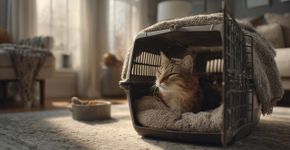 Gato com medo da caixa? Veja como acalmar e facilitar viagens