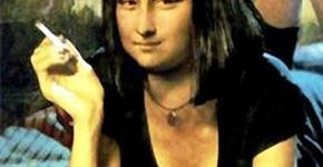 As versões mais hilárias do sorriso da Monalisa