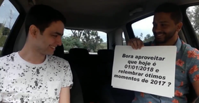 Vídeo de pedido de casamento fofo no 1º dia do ano viraliza