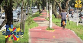Ciclovia na zona norte é opção para transporte e lazer em SP