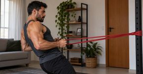 Diga adeus aos desconfortos nas costas: com uma faixa elástica e poucos minutos, o exercício de remo pode fortalecer a musculatura e aliviar tensões