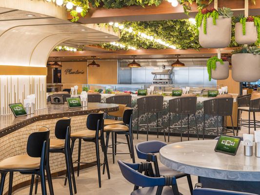 Planterie, o primeiro restaurante baseado em plantas da marca no Indulge Food Hall.
