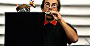 Palestra com o arte-educador Chico dos Bonecos