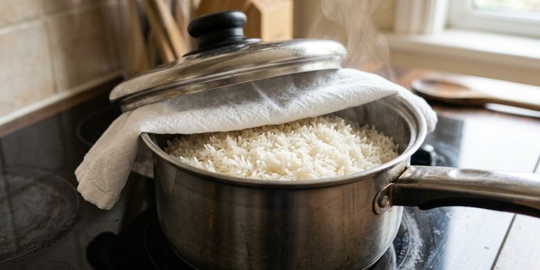 Featured main: Não sirva o arroz assim que desligar o fogo: na cozinha turca, um pano entre a panela e a tampa ajuda a retirar o excesso de umidade e deixa os grãos mais soltinhos depois de alguns minutos