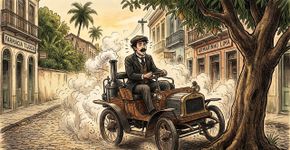 Conseguiram bater um carro a apenas 4 km/h: o acidente de Olavo Bilac que entrou para a história do Brasil