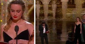 Brie Larson se recusou a bater palmas para Casey Affleck no Oscar