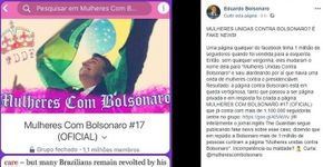 Eduardo Bolsonaro questiona legitimidade de grupo do Facebook