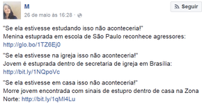 Publicitária dá lição aos que argumentam que estupro pode ser culpa da vítima