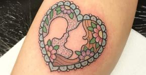 Criativas tatuagens celebram o amor