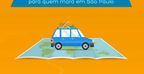 Infográfico mostra viagens curtas para quem mora em São Paulo