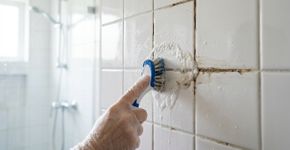 O segredo para limpar o rejunte escurecido do banheiro com apenas dois ingredientes que você já tem em casa