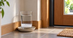 Onde deve-se colocar um copo com água e sal em novembro de 2026 para atrair abundância, segundo o Feng Shui?