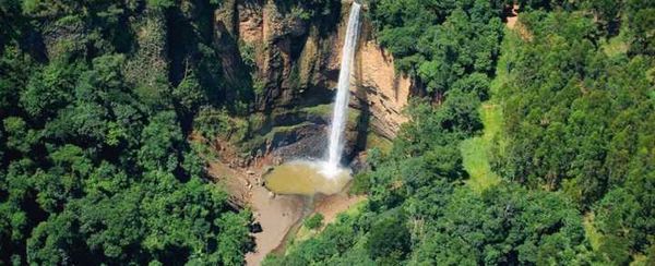 Vista Aérea Cachoeira Saltão